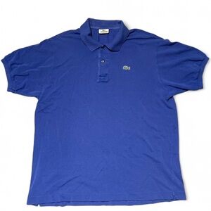 Lacoste Blue Polo - Very Good Condition - Size XL